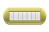 PLACA ELIPTICA 7 MODELO LIVING LIGHT. TERMINACION CITRON BTICINO COD REF LNB4807CT