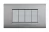 PLACA AIR 4 MODULOS. COLOR NIQUEL SATINADO  MODELOS LIVING LIGHT BTICINO REF LNC4804NK