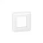 Placa Blanca Enclips 2 Modulos Legrand Ref 078802