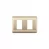 Placa Habit21 Bronce Iridium 2 Puestos Schneider Mwd082427112