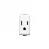 Toma 2p+t 15a 127/250v Std Usa - Blanco Bticino  Ref Am5028ts