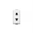 Toma 2p 16a 127/250v Std Euroamericano - Blanco Bticino  Ref Am5025s