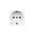 Toma Schuko 2p+t 10/16a 250v Bornes Automaticos - Blanca Bticino Cod Ref Hd4140w